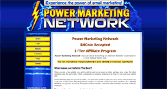 Desktop Screenshot of powermarketingnetwork.com